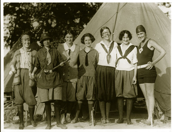 1923 Camp Bradley counselors