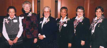 Mrs. Noyes, Lynn Heebner, Barbara Lehmann, Lois Bell, Sue Gutheridge, Kathy McKinless