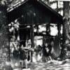 Younger camper do the kapers at their own cabins. c1936 Margy Hall photos 