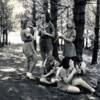 Music in the woods, flutes, lutes, and kazoo(?) c1936 Margy Hall photos 